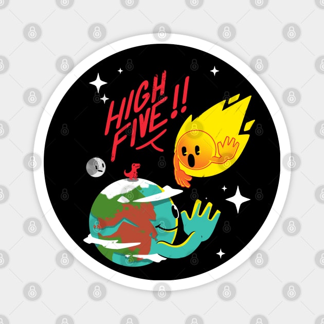 High Five! Magnet by TheTeenosaur